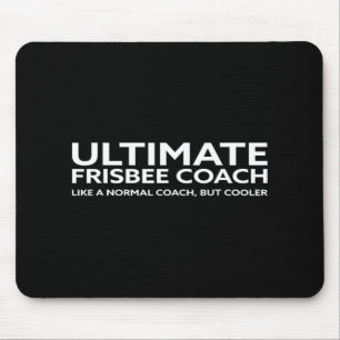 Ultimate Frisbee Player Coach Disc Golf Men Women Mouse Mat