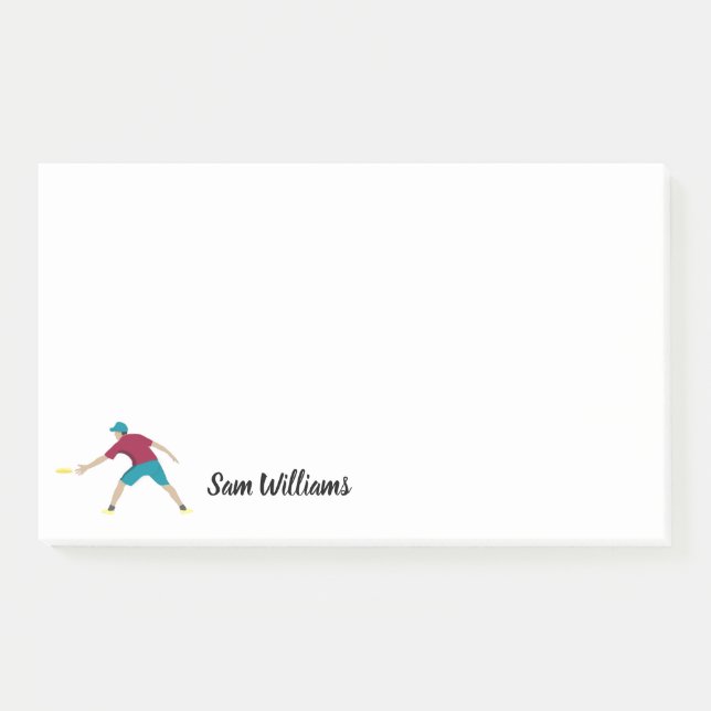 Ultimate Frisbee Post-it Notes (Front)