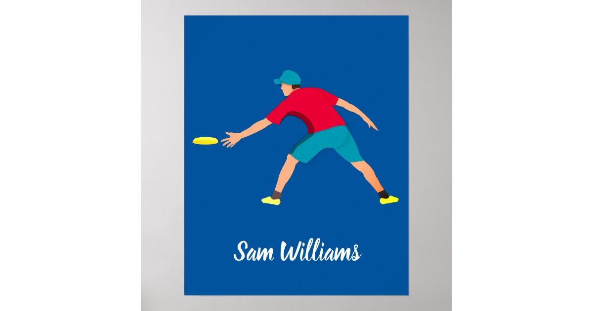 Ultimate Frisbee Poster | Zazzle