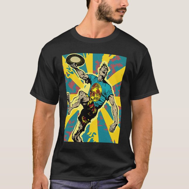 Ultimate Frisbee Retirement Appreciation Pop Ultim T-Shirt (Front)