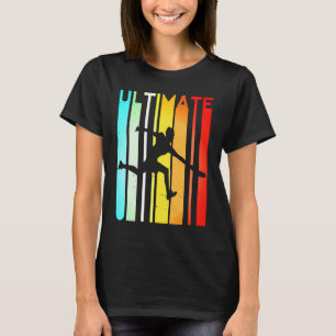 Ultimate Frisbee Retro Player Men Women Flying Dis T-Shirt