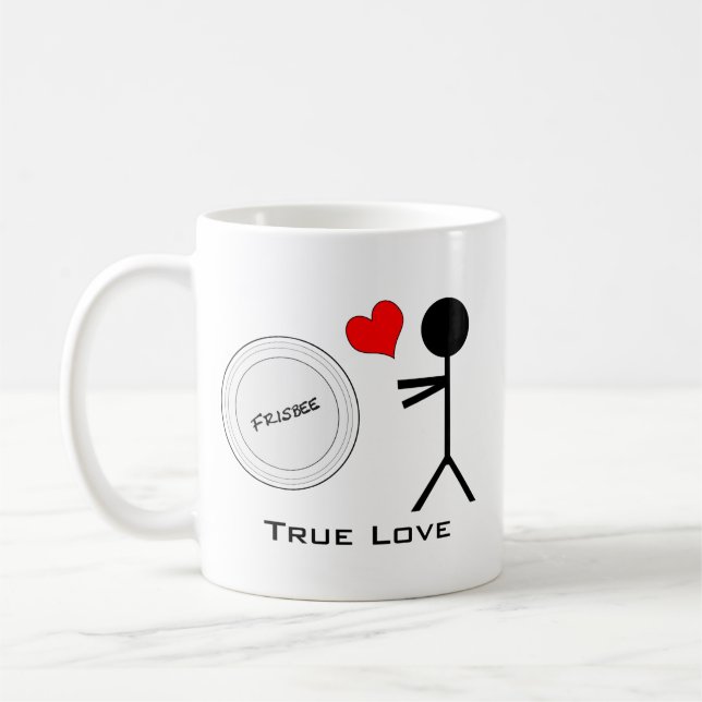 Ultimate Frisbee True Love Coffee Mug (Left)