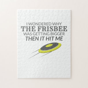 Ultimate Frisbee Why The Frisbee Is Getting Bigger Jigsaw Puzzle