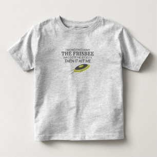 Ultimate Frisbee Why The Frisbee Is Getting Bigger Toddler T-Shirt