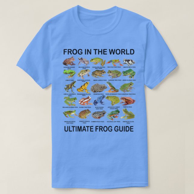 Ultimate Frog Guide Funny Frog Lover Frog Owner Fr T-Shirt (Design Front)
