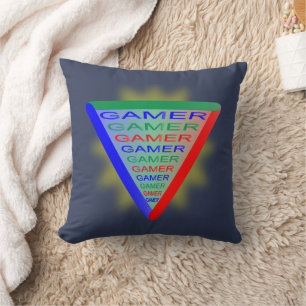 Ultimate Gamer 3 Gaming System Colours RGB Cushion