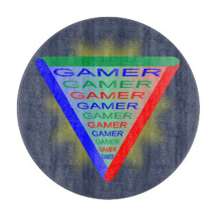 Ultimate Gamer 3 Gaming System Colours RGB Cutting Board