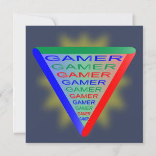Ultimate Gamer 3 Gaming System Colours RGB Invitation