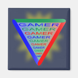 Ultimate Gamer 3 Gaming System Colours RGB Magnet