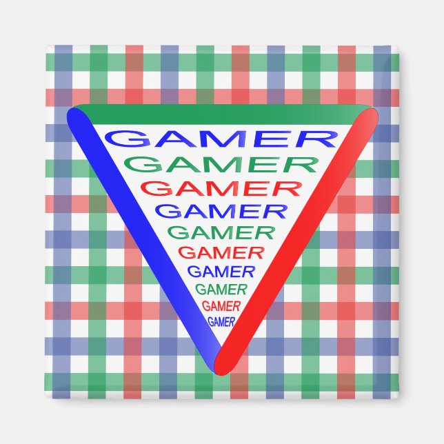 Ultimate Gamer 3 Gaming System Colours RGB Magnet (Front)