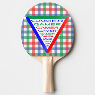 Ultimate Gamer 3 Gaming System Colours RGB Ping Pong Paddle