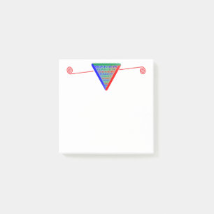 Ultimate Gamer 3 Gaming System Colours RGB Post-it Notes