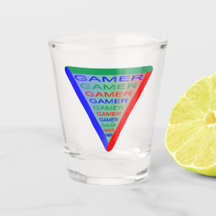 Ultimate Gamer 3 Gaming System Colours RGB Shot Glass