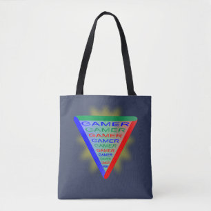 Ultimate Gamer 3 Gaming System Colours RGB Tote Bag