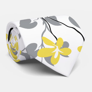 Ultimate grey branch, illuminating yellow flowers tie
