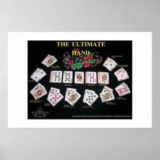 ultimate hand / bad beat poster