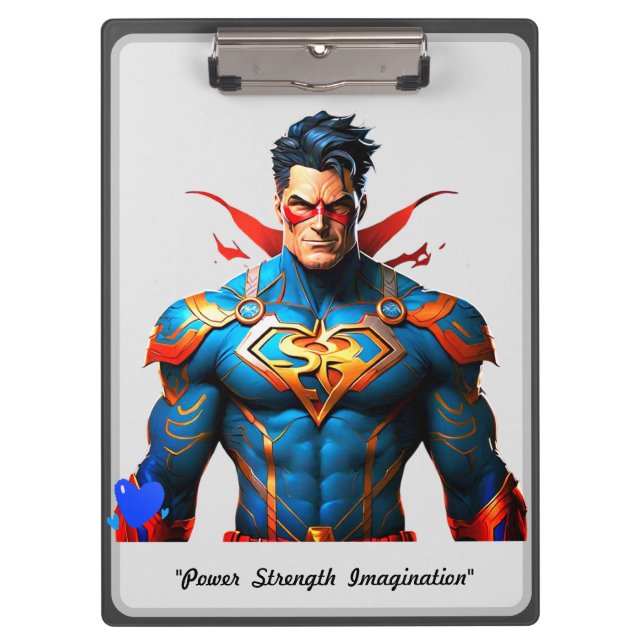 "Ultimate Hero Design" Clipboard (Front)