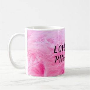 Ultimate Hot Pink Fuzzy Faux Fur Coffee Mug