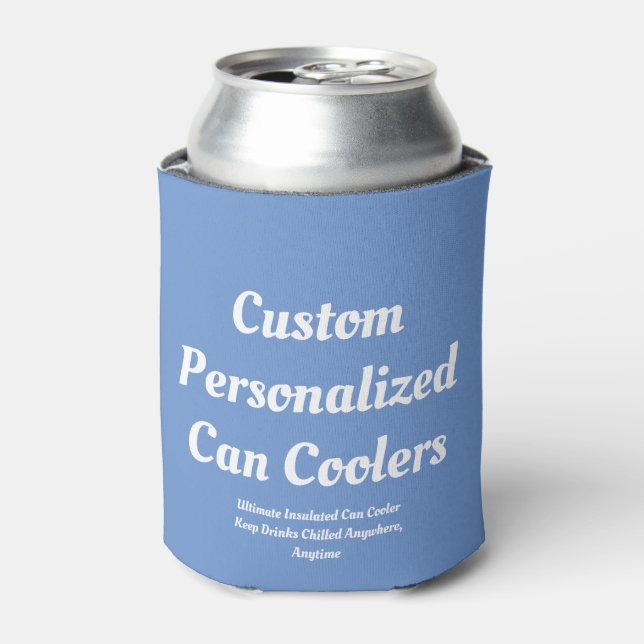 Ultimate Insulated Can Cooler, Chilled Drinks Can Cooler (Can Front)