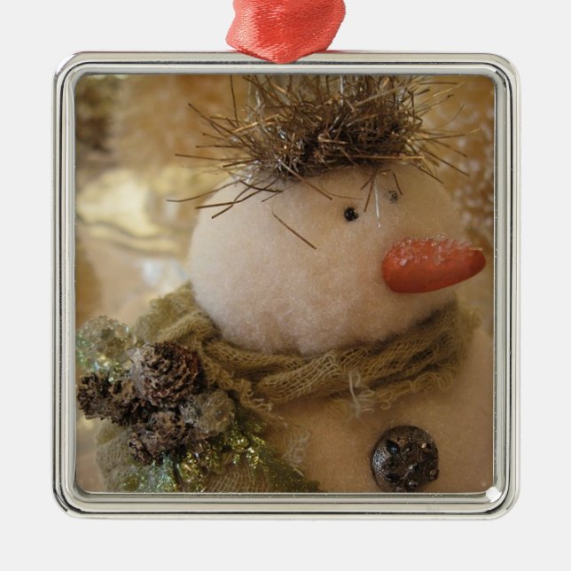 ULTIMATE LOVER OF SNOWMEN CHRISTMAS ORNAMENT (Front)