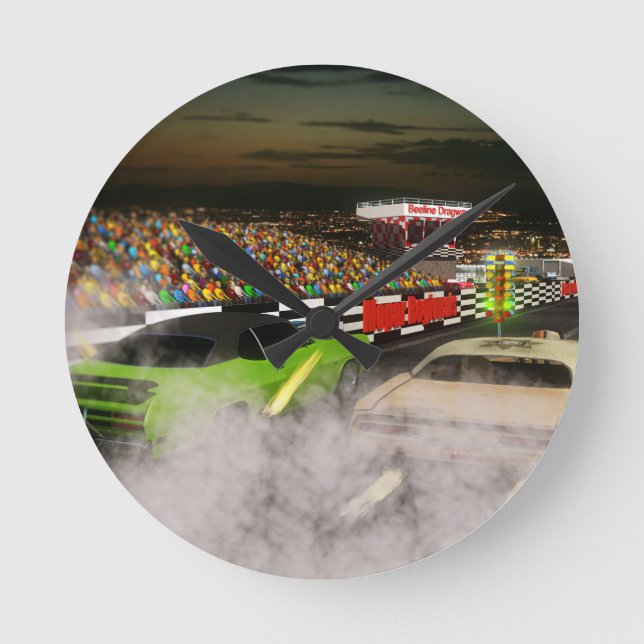 Ultimate Mopar Showdown 2 Round Clock (Front)