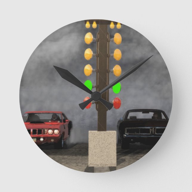 Ultimate Mopar Showdown Round Clock (Front)