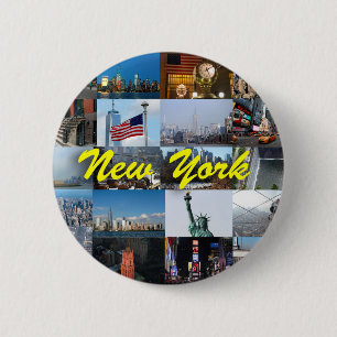 Ultimate! New York City Pro Photos 6 Cm Round Badge