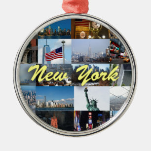 Ultimate! New York City Pro Photos Metal Tree Decoration