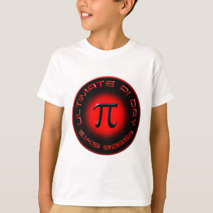 Ultimate Pi Day 2015 3.14.15 9:26:53 (red) T-Shirt