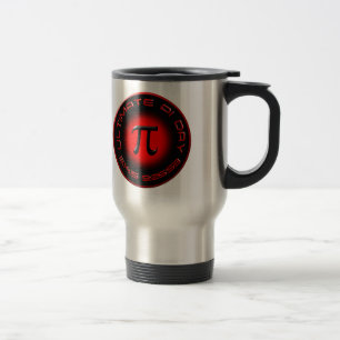 Ultimate Pi Day 2015 3.14.15 9:26:53 (red) Travel Mug