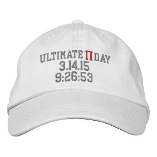 Ultimate Pi Day 2015 Embroidered Hat