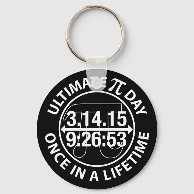 Ultimate Pi Day 2015 Key Ring (Front)