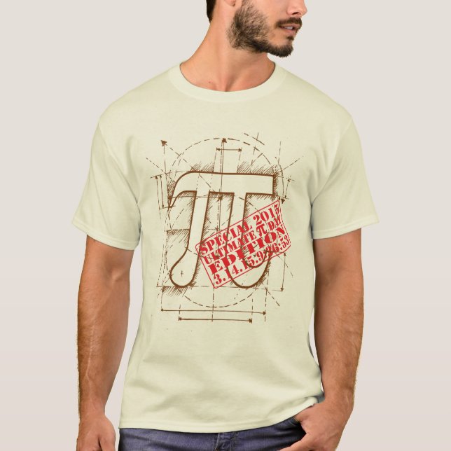 Ultimate Pi Day 2015 Special Edition T-Shirt (Front)