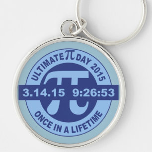 Ultimate Pi day keychain 2015 3.14.15 9:26:53