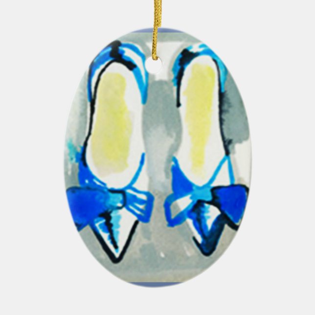 ***ULTIMATE SHOE LOVER'S*** CERAMIC TREE DECORATION (Front)