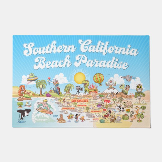 Ultimate SoCal Doormat (Front)