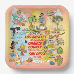 Ultimate SoCal Paper Plates