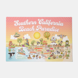 Ultimate SoCal Sunset Doormat