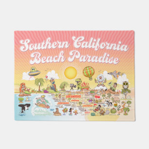 Ultimate SoCal Sunset Doormat