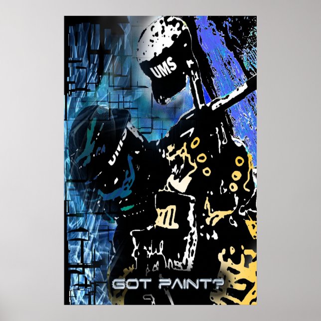 Ultimate survival paintball poster (Front)
