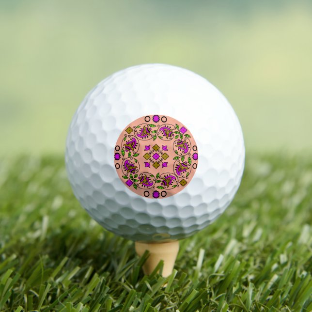 ultimate vintage pattern golf balls (Insitu Tee)
