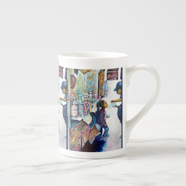 Ultimately Produces Hope Bone China Mug (Right)