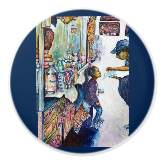 Ultimately Produces Hope Ceramic Knob (Front)