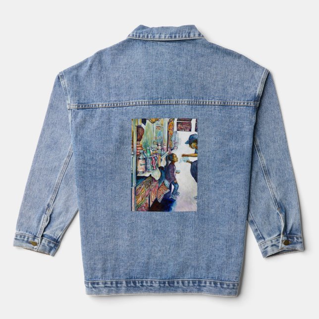 Ultimately Produces Hope Denim Jacket (Back)