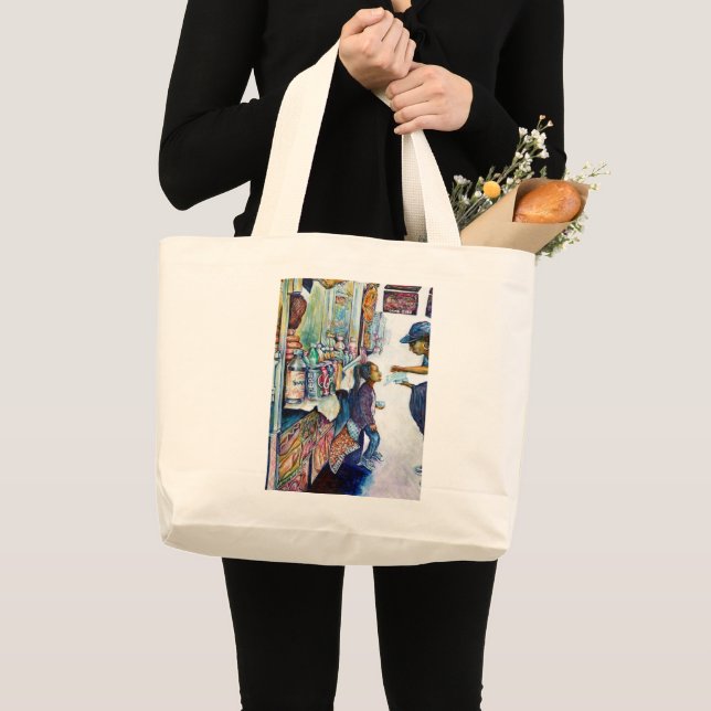 Ultimately Produces Hope Large Tote Bag (Front (Product))