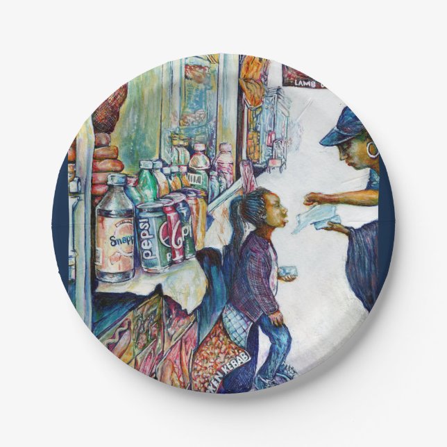 Ultimately Produces Hope Paper Plate (Front)