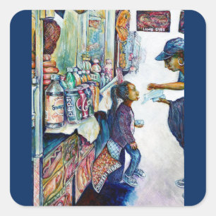 Ultimately Produces Hope Square Sticker