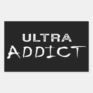 Ultra Addict Rectangular Sticker