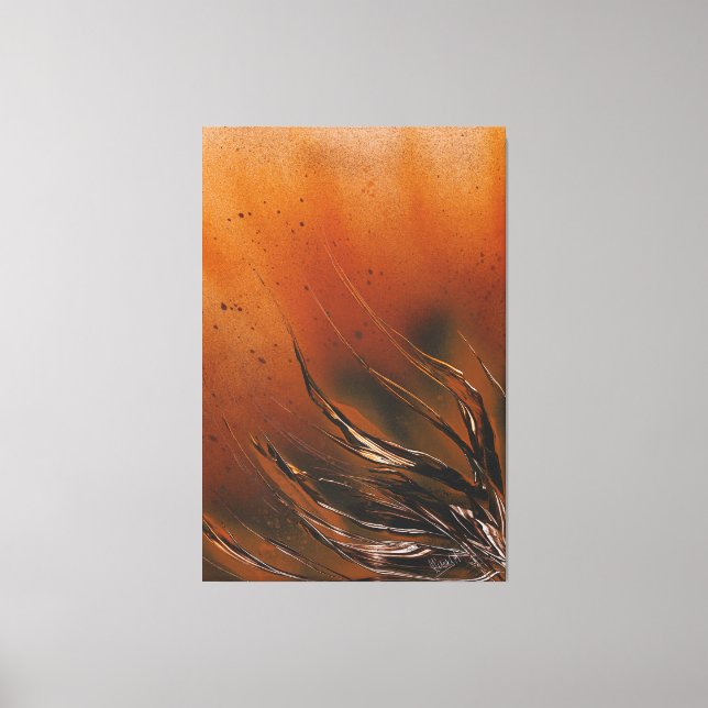 Ultra Contemporary Expressionism Growth Canvas Print (Front)