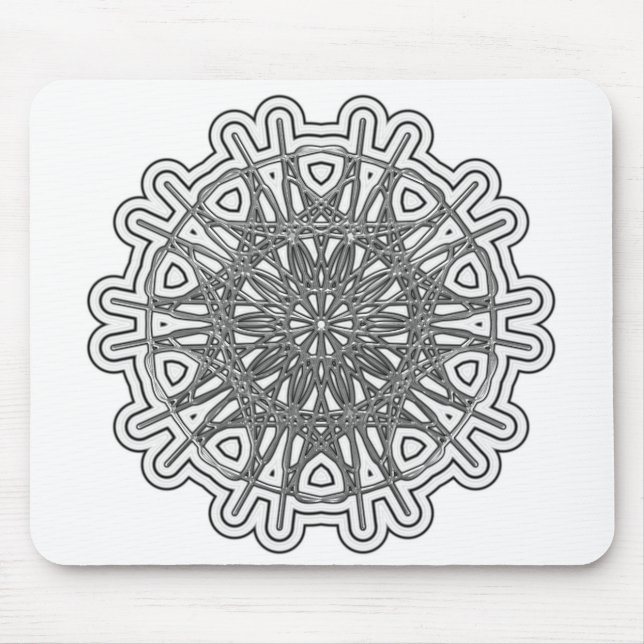 Ultra Cool Mandala Design #1 Mouse Mat (Front)